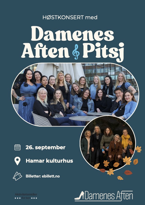 Vokalgruppa Pitsj besøker Damenes Aften 1